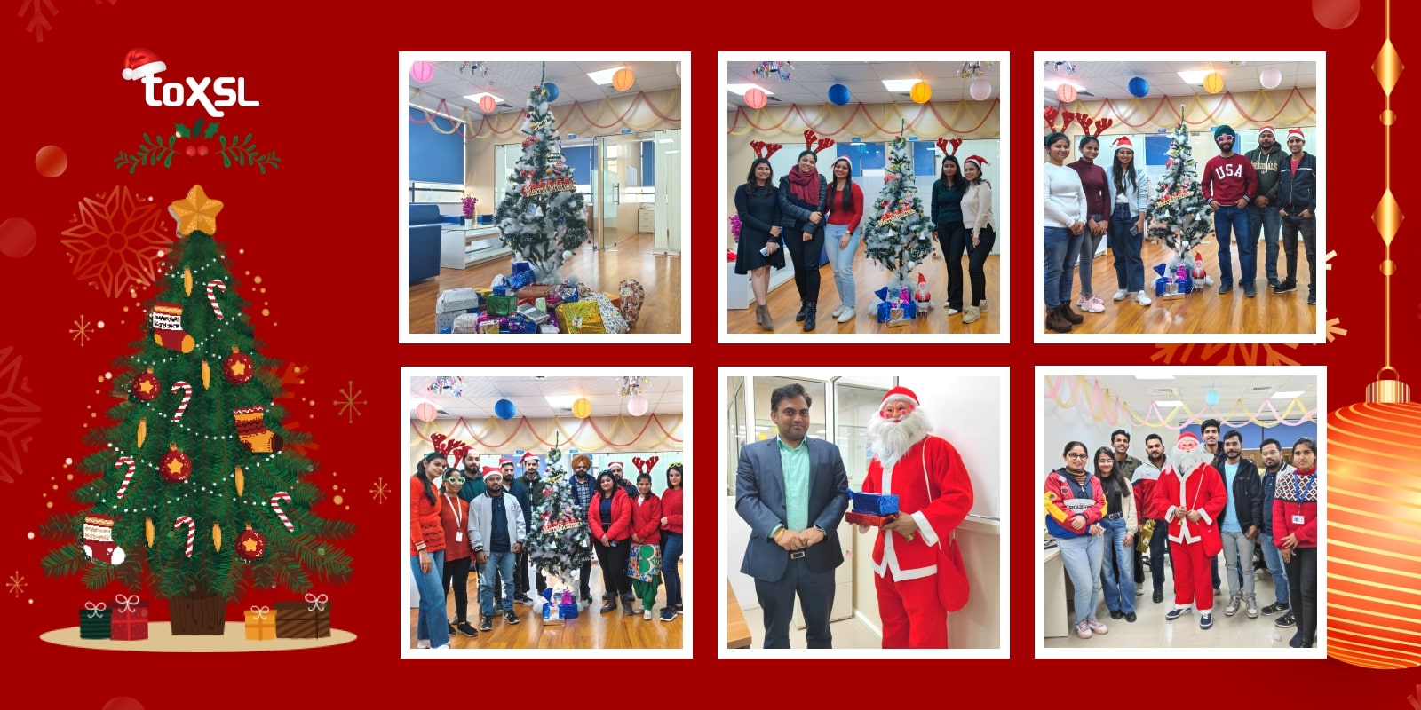 ToXSL Snowballed Christmas Spirits At Work