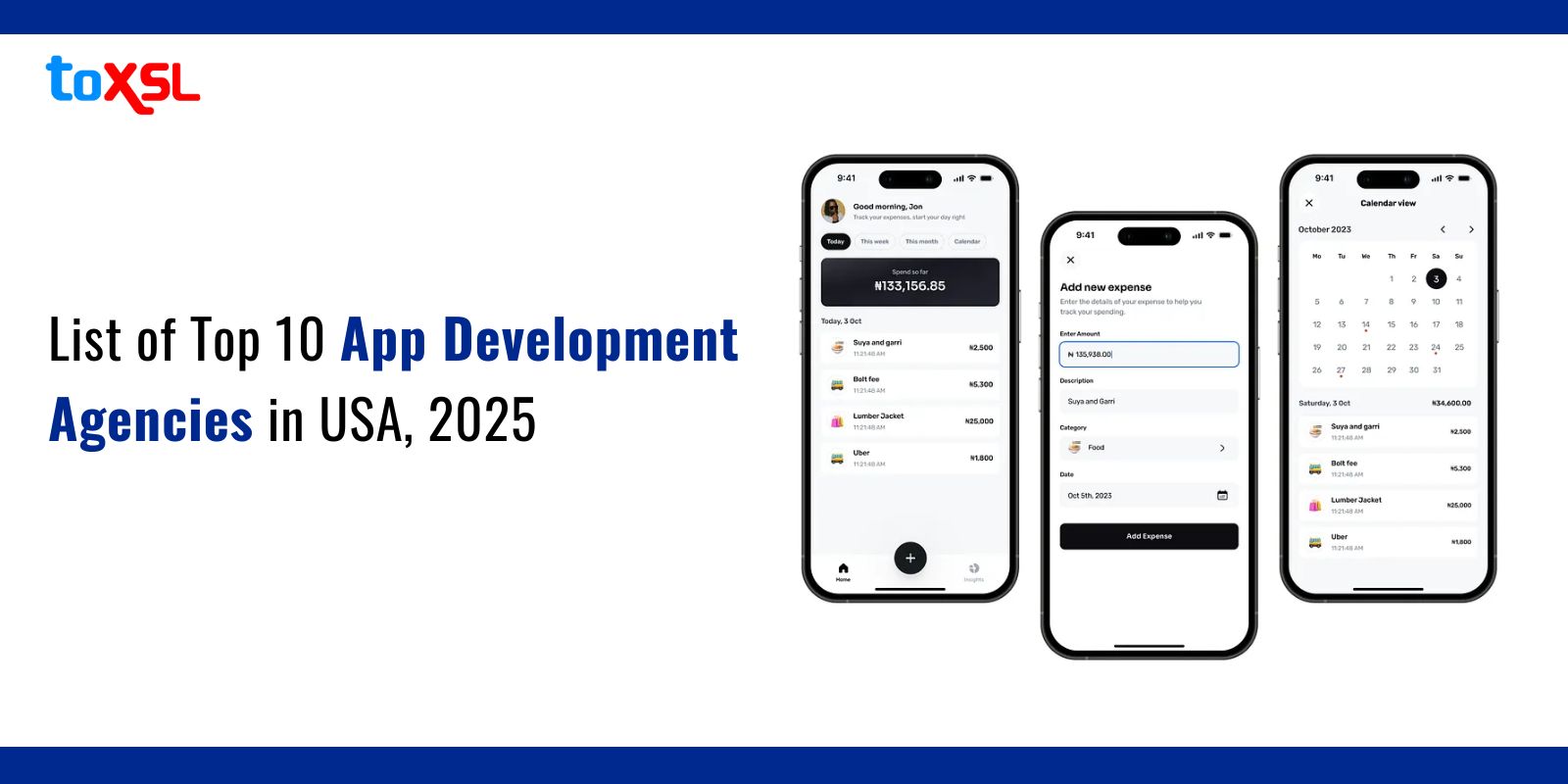 List of Top 10 App Development Agencies in USA, 2025
